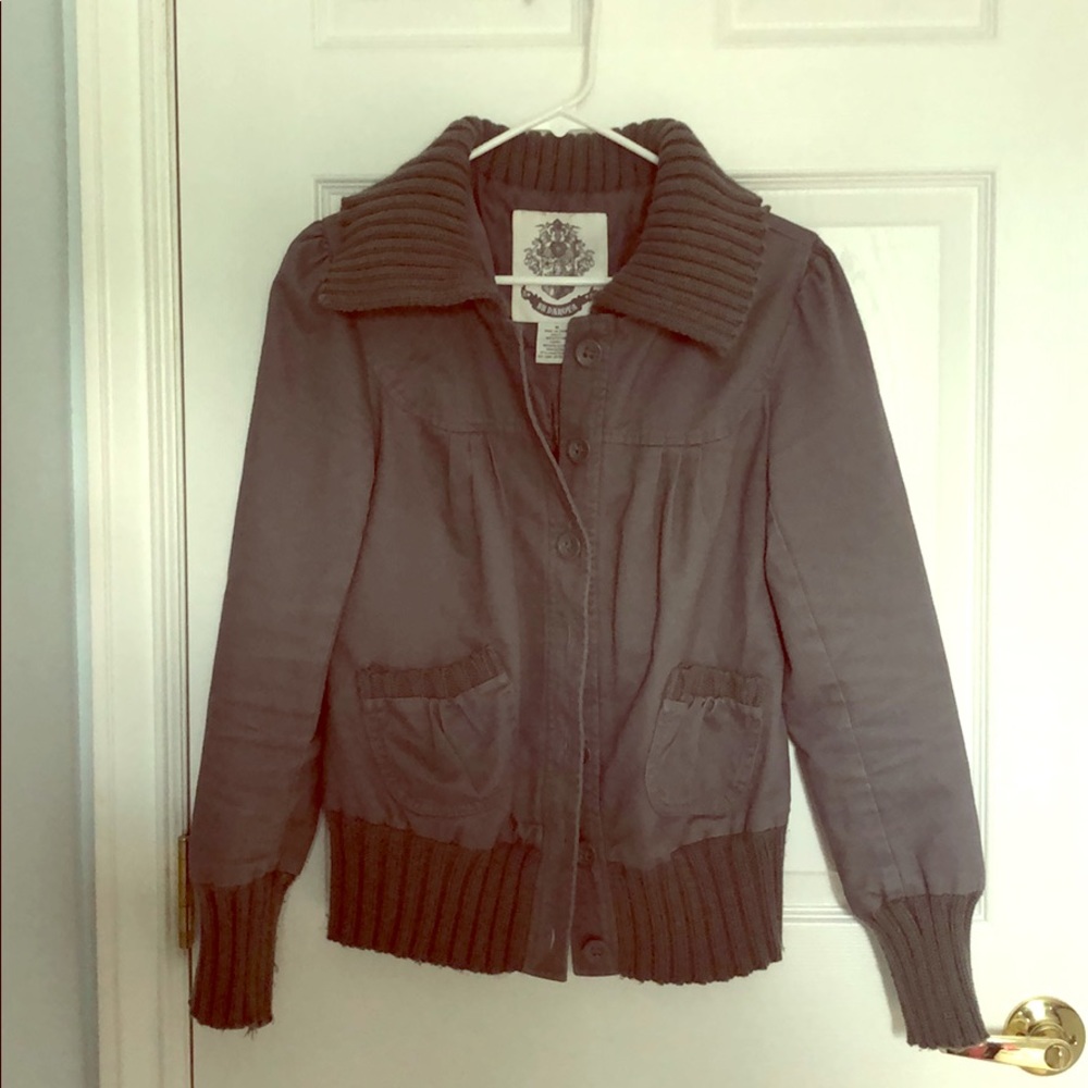 Grayish-blueish coat